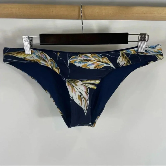 NEW L*Space  Nightfall Palm Seamless Bikini Bottom - Picture 1 of 6